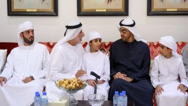 World News | UAE President Offers Condolences on Passing of Sari Al Mazrouei