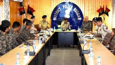 India News | J&K: Additional Director General of Police Chairs Security Review Meetings in Four Kashmir Districts&nbsp;