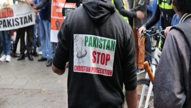 World News | Christian Alliance Stages Protest Against Pakistan over Jaranwala Incident in Netherlands