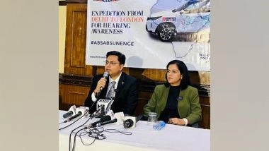 Business News | Vishwajeet Vishnu Sets Off on Expedition for Hearing Awareness from Delhi to London