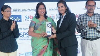 Business News | The 'Leading Preschool of India' Award Is Presented To Kido International Preschool By Business World Education