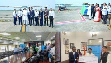 Business News | Utkela Airport in Odisha’s Kalahandi Gets First Flight