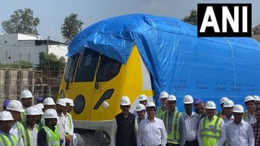 India News | MP: 3 Metro Coaches Arrive in Indore; Trial Run to Begin Soon