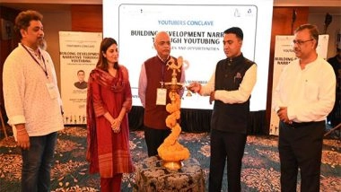 India News | Goa CM Pramod Sawant Inaugurates Two Days YouTubers Conclave
