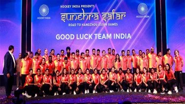 Sports News | Hockey India Felicitates Asian Games-bound Men's, Women's Teams During 'Sunehra Safar'