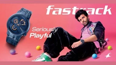 Business News | Fastrack Launches Actor Vijay Devarakonda as Brand Ambassador, with a Fashion First Take on Youth