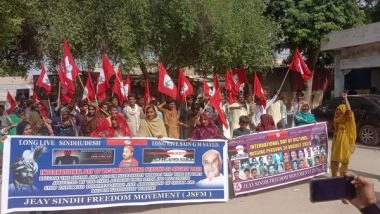 World News | Pakistan: Protests Rally Held in Sindh, Balochistan Against Enforced Disappearance  