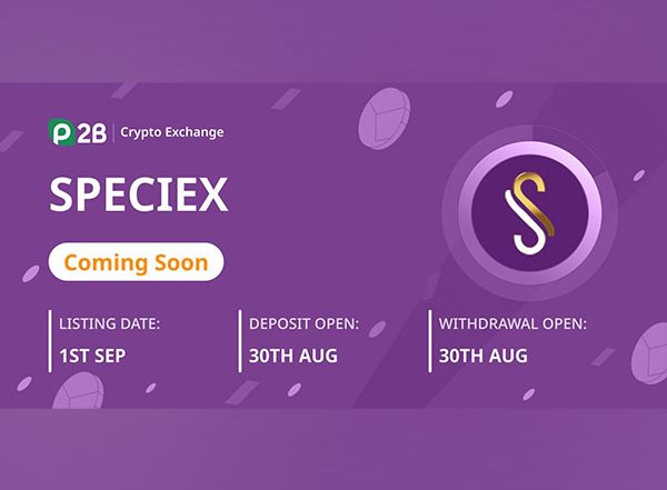 Business News | SPECIEX Token (SPEX) to Be Listed on P2B Exchange, Opening New Avenues for DeFi and NFT Enthusiasts