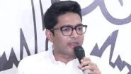 Abhishek Banerjee ED Interrogation: Questioning of TMC MP in West Bengal School Recruitment Scam Completed in One Hour