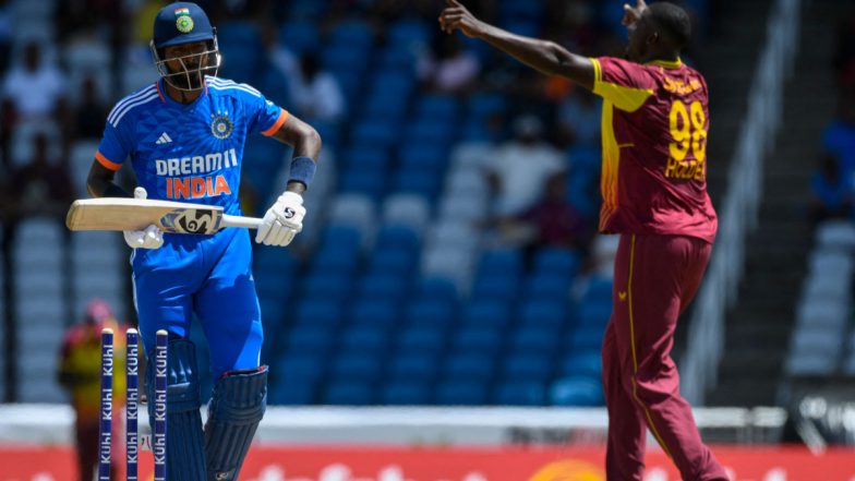 India vs West Indies 3rd T20I 2023 Free Live Streaming Online on JioCinema and FanCode: Get Free Live TV Telecast of IND vs WI Cricket Match on DD Sports