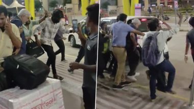 Ajith Kumar Fans Rush To Click Pictures With the Vidaa Muyarchi Actor on Spotting Him at Chennai Airport (Watch Video)