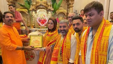 Akelli: Nushrratt Bharuccha Visits Siddhivinayak Temple in Mumbai Ahead Of Film’s Release (View Pic)