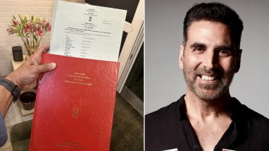 Akshay Kumar Ditches Canadian Nationality and Shows Off His Indian Citizenship on Independence Day 2023, Says ‘Dil Aur Citizenship, Dono Hindustani’ (View Pic)