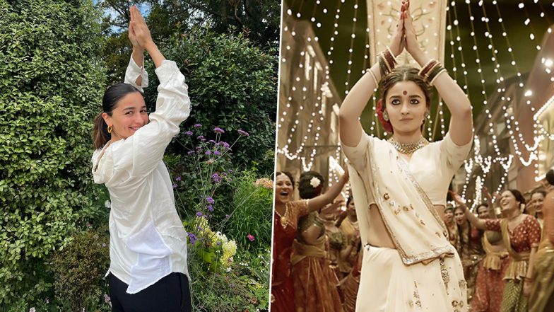 Alia Bhatt Does The 'Gangubai Kathiawadi' Pose As She Rejoices Over Her National Award Win (View Pics)