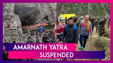 Amarnath Yatra Suspended: Annual Pilgrimage To Holy Shrine Halted Due To Landslide In J&K’s Ramban