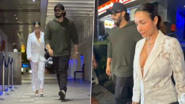 Malaika Arora and Arjun Kapoor Step Out for Dinner Date Amidst Breakup Rumours (View Pic & Watch Video)