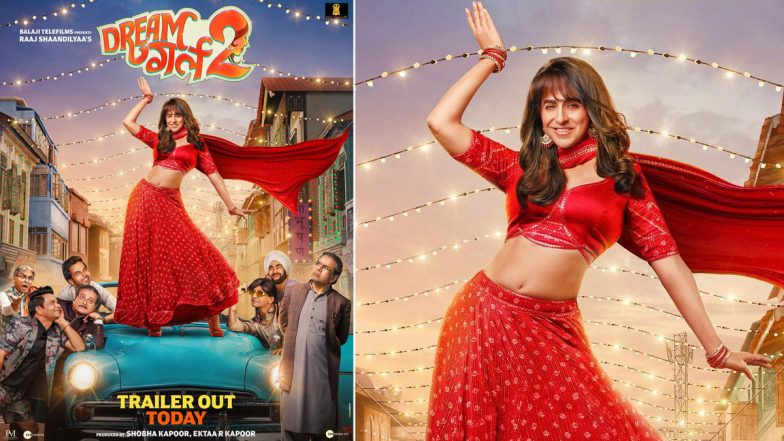 Dream Girl 2: Makers Drop Ayushmann Khurrana’s Look in Lehenga-Choli Ahead of Trailer Launch (View Poster)