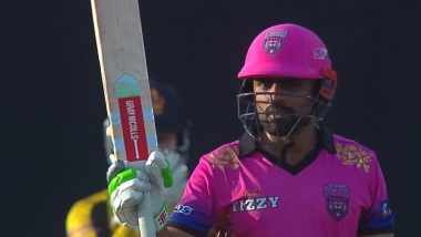 Babar Azam Becomes Second Batsman To Hit 10 T20 Centuries After Chris Gayle As Colombo Strikers Beat Galle Titans by Seven Wickets in LPL 2023