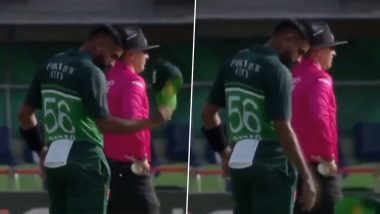 Babar Azam Throws Cap in Frustration After Mohammad Rizwan’s Run Out During Pakistan vs Nepal Asia Cup 2023 Match, Video Goes Viral