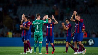 Barcelona 2–0 Cadiz, La Liga 2023–24: Pedri, Ferran Torres Help Blaugrana Register First Victory of Season (Watch Goal Video Highlights)