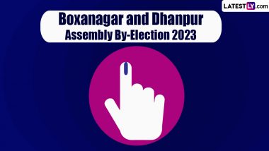 Boxanagar, Dhanpur Assembly By-Elections 2023: From Date of Polling To Result and List of Candidates, Know Everything About Tripura Vidhan Sabha Bypolls