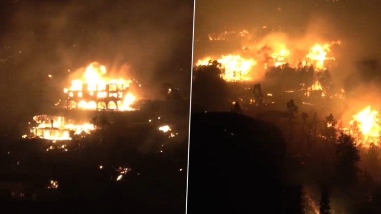 Canada Wildfire Video: Several Homes Reportedly Destroyed As Wildfires Get Out of Control Near Kelowna in British Columbia