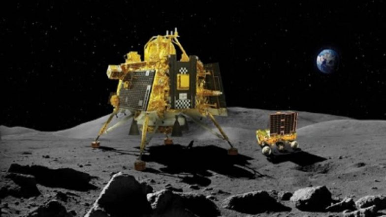 Chandrayaan 3 Moon Landing Live Streaming on ISRO and Doordarshan: Watch Online Telecast of ISRO's Vikram Lander Making Soft-Landing on Lunar Surface