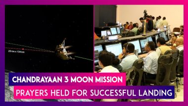 Chandrayaan 3: Indians Across The World Pray For Successful Moon Landing On August 23; PM Narendra Modi To Virtually Witness Landing