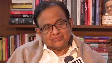 ‘BJP Candidates Chosen by Gods’: Congress Leader P Chidambaram Accuses Modi-Led Government of Misusing Probe Agencies During Elections