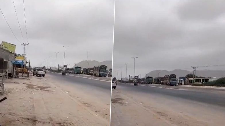 China Motorcade Attack Videos: Convoy of Chinese Engineers Attacked Near Gwadar Police Station in Pakistan, No Casualties Reported