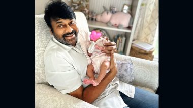 Chiranjeevi Birthday: Ram Charan Shares Adorable Picture of His Father with Little Klin Kaara (View Pic