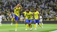 Cristiano Ronaldo Lauds &lsquo;Incredible Team Effort&rsquo; After Al-Nassr Beat Al-Fateh 5&ndash;0 in Saudi Pro League 2023&ndash;24