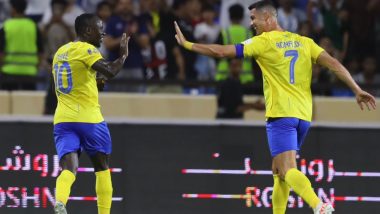 Cristiano Ronaldo Scores Hat-Trick, Sadio Mane Hits Two As Al-Nassr Beat Al-Fateh 5–0 To Register First Victory of Saudi Pro League 2023–24 Season (Watch Goal Video Highlights)