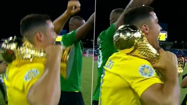 Cristiano Ronaldo Dances With Arab Club Champions Cup 2023 Trophy After Leading Al-Nassr to Victory Over Al-Hilal in Final, Video Goes Viral