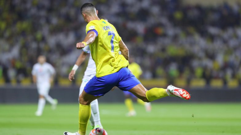 Cristiano Ronaldo Hat-Trick Video: Watch Portugal Star’s Sensational Performance in Al-Nassr’s 5–0 Victory Over Al-Fateh in Saudi Pro League 2023–24