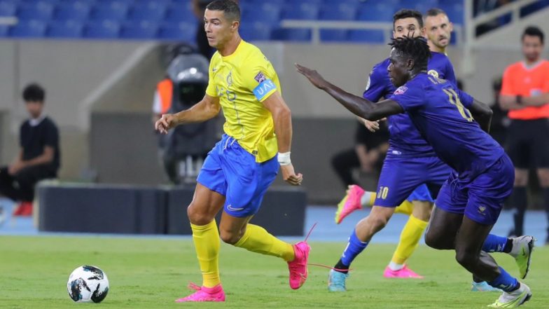 Cristiano Ronaldo Goal Video: Watch Portugal Star Score From a Header To Help Al-Nassr Beat US Monastir in Arab Club Champions Cup 2023