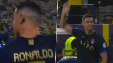 Cristiano Ronaldo Performs Traditional Saudi Arabian Dance While Celebrating His Goal During Al-Nassr’s 4–0 Win Over Al-Shabab, Video Goes Viral