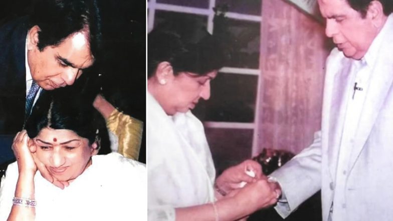Raksha Bandhan 2023: Saira Banu Shares a Pic of Dilip Kumar with Lata Mangeshkar, Talks About Their Bond!