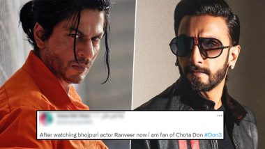 Don 3 First Look! Ranveer Singh As Don Floods X With Funny Memes and Jokes Thanks to Upset Shah Rukh Khan Fans