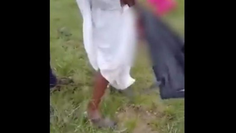 Rajasthan Shocker: Drunk Man Claims to Be Lord Shiva's Incarnation, Thrashes 85-Year-Old Woman to Death in Udaipur; Disturbing Video Surfaces
