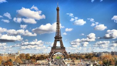 Eiffel Tower Bomb Alert: Monument in Paris Evacuated After Bomb Threat (Watch Video)