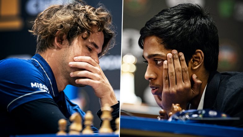 Chess World Cup 2023 Final R Praggnanandhaa vs Magnus Carlsen:  Praggnanandhaa-Carlsen Game 2 Drawn, Final Moves To Tie-Breakers