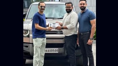 Fahadh Faasil Buys Brand New Land Rover Defender 90 Worth Over Rs 2 Crore! (View Pics)