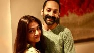 Fahadh Faasil Birthday: Nazriya Nazim Says &lsquo;Love U Shanu&rsquo; As She Extends Sweetest Wishes to Her Hubby on His Special Day (View Pics)