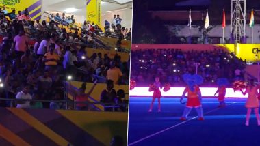 Fans Sing 'Vande Mataram' During India vs Pakistan Asian Champions Trophy 2023 Hockey Match in Chennai (Watch Video)