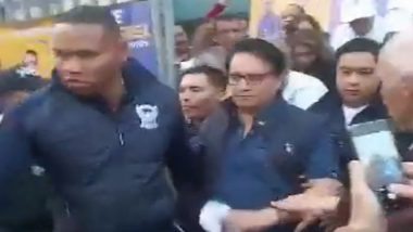 Fernando Villavicencio Assassination Video: Ecuador Presidential Candidate Shot Dead at Political Rally in Quito, Murder Caught on Camera