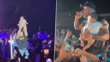 Video of Rapper Flo Rida Dancing Onstage With Crowd-Surfing Baby Goes Viral - WATCH