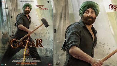 Gadar 2 Box Office Collection: Sunny Deol's Movie All Set To Cross Rs 500 Crore Mark In India Today!