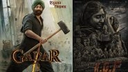 Gadar 2 Mints Rs 439.95 Crore in India! Sunny Deol Starrer Emerges As the Third Highest Grossing Hindi Film, Surpasses Collections of Yash&rsquo;s Movie KGF 2