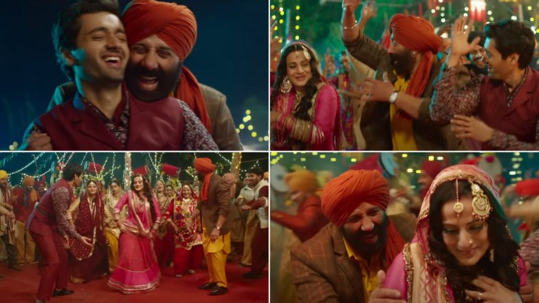 Gadar 2 Song 'Main Nikla Gaddi Leke': Sunny Deol and Ameesha Patel Romance Again in Rehashed Version of Their Iconic Number (Watch Video)